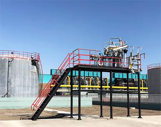 Skid-Mounted System - Top Loading Skid