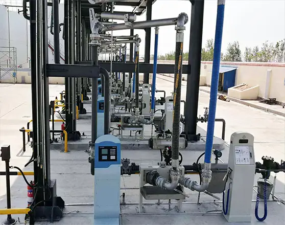 Skid-Mounted System - Bottom Loading Skid