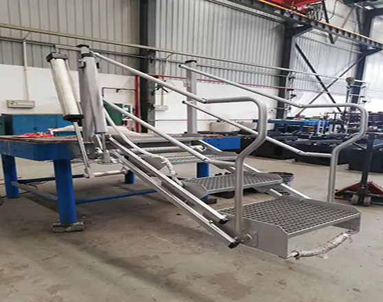 Pneumatic Folding Stair