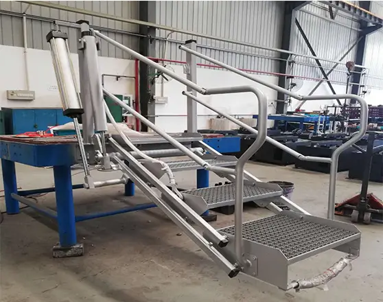 Pneumatic Folding Stair