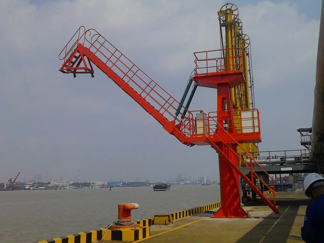 Column-Type Marine Gangway