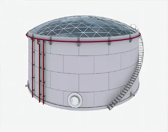 Full-Contact Internal Floating Roof