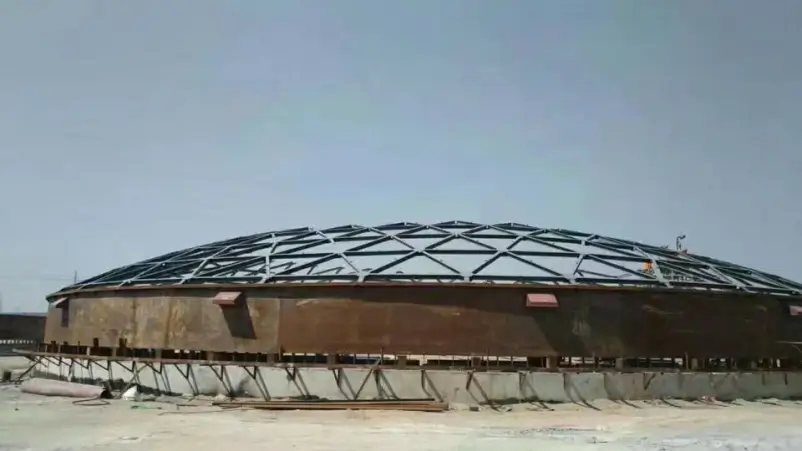 Fixed-Roof Grid Shell