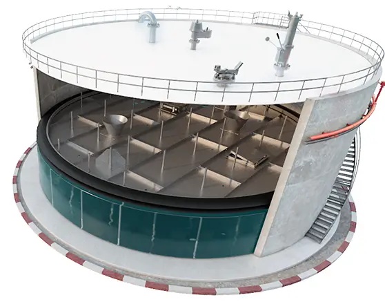 Full-Contact Box Internal Floating Roof